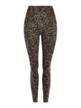 Brown Contrast Cheetah FreeSoft High 25" Leggings