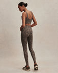 Brown Contrast Cheetah FreeSoft High 25" Leggings