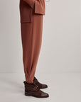 Brown Patina The Relaxed Pant 27.5"