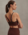 Brown Stone Freesoft Piper Sports Bra