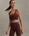 Brown Stone Freesoft Piper Sports Bra