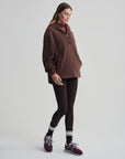 Chestnut Theresa Half-Zip Fleece