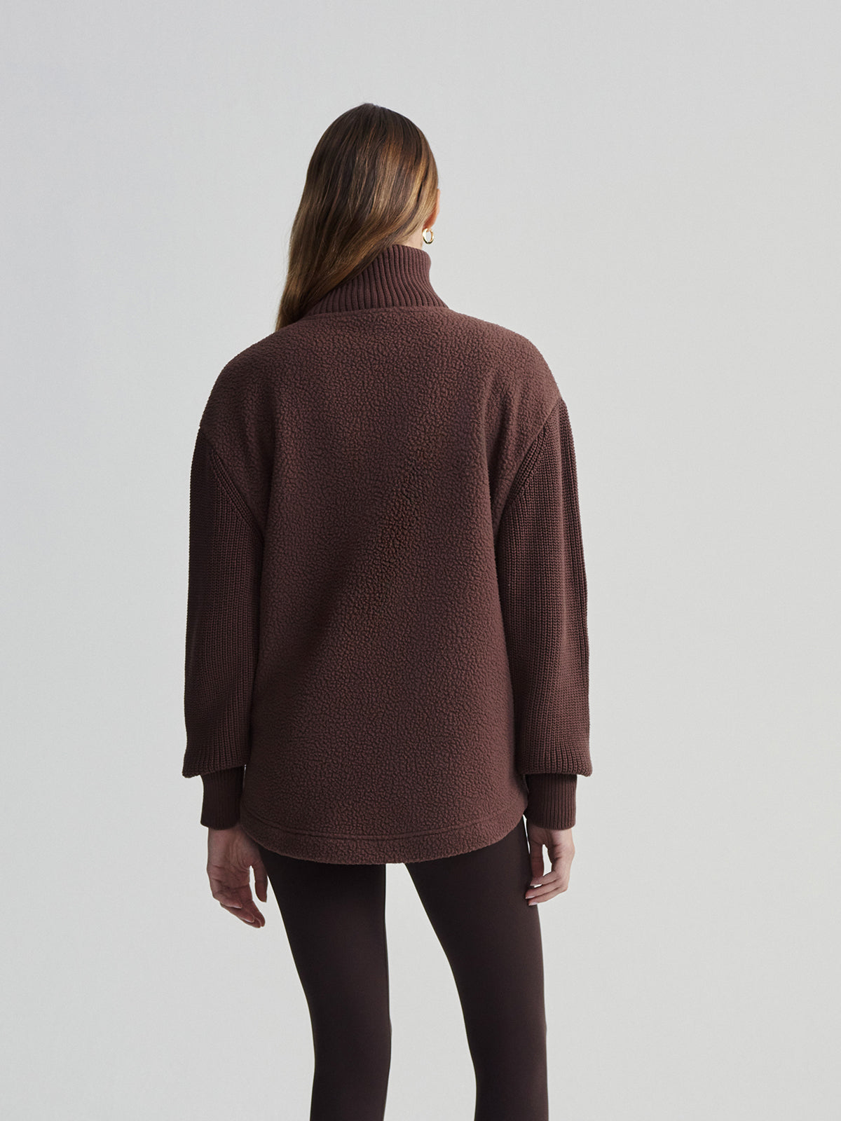 Chestnut Theresa Half-Zip Fleece