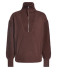 Chestnut Theresa Half-Zip Fleece