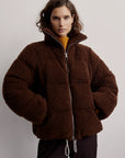 Chestnut Wilkins Sherpa Puffer Jacket