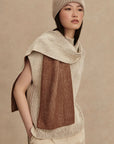 Cocoa Dust Deville Plated Scarf
