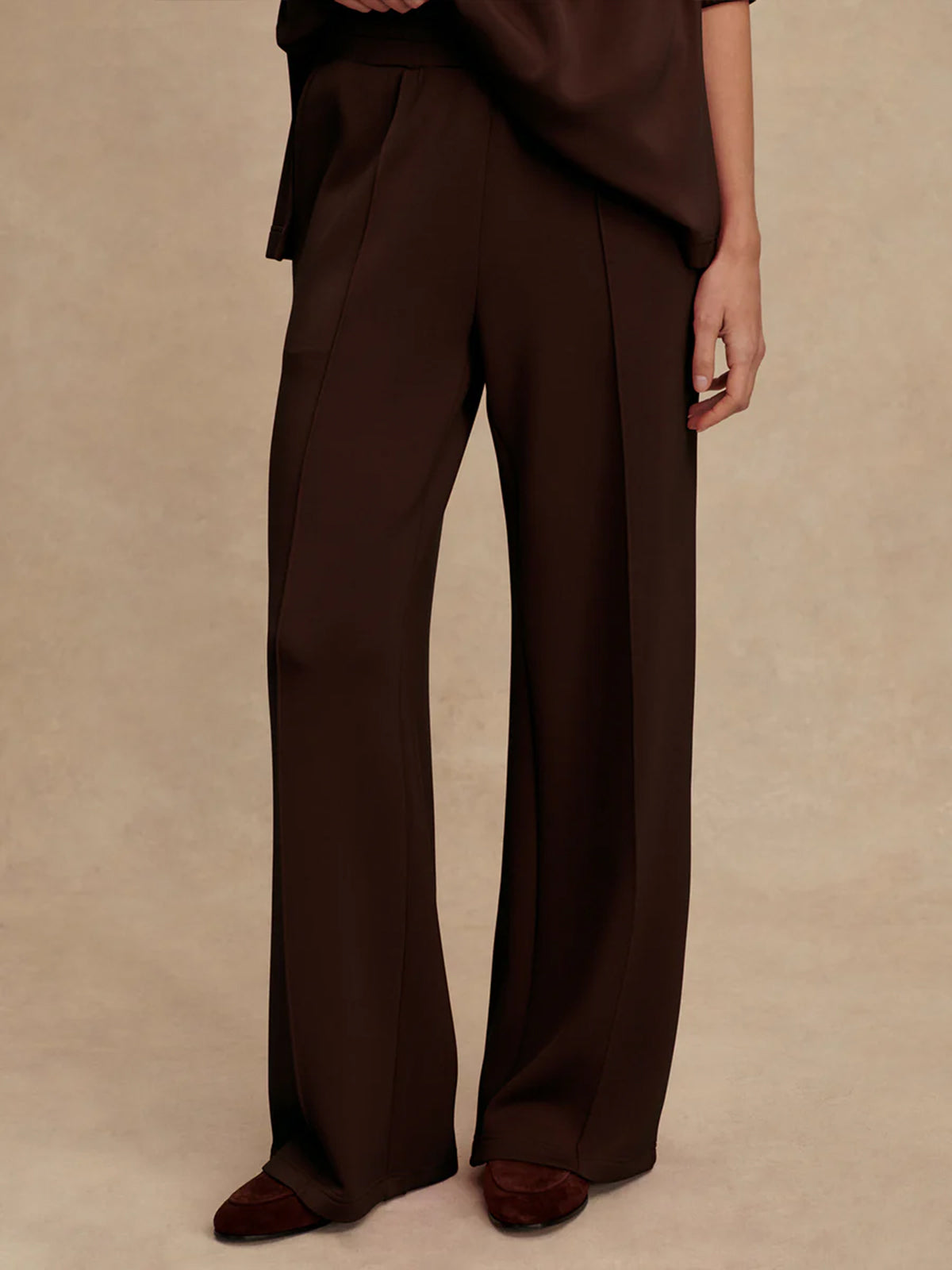 Coffee Bean The Wide Leg Pant 28"