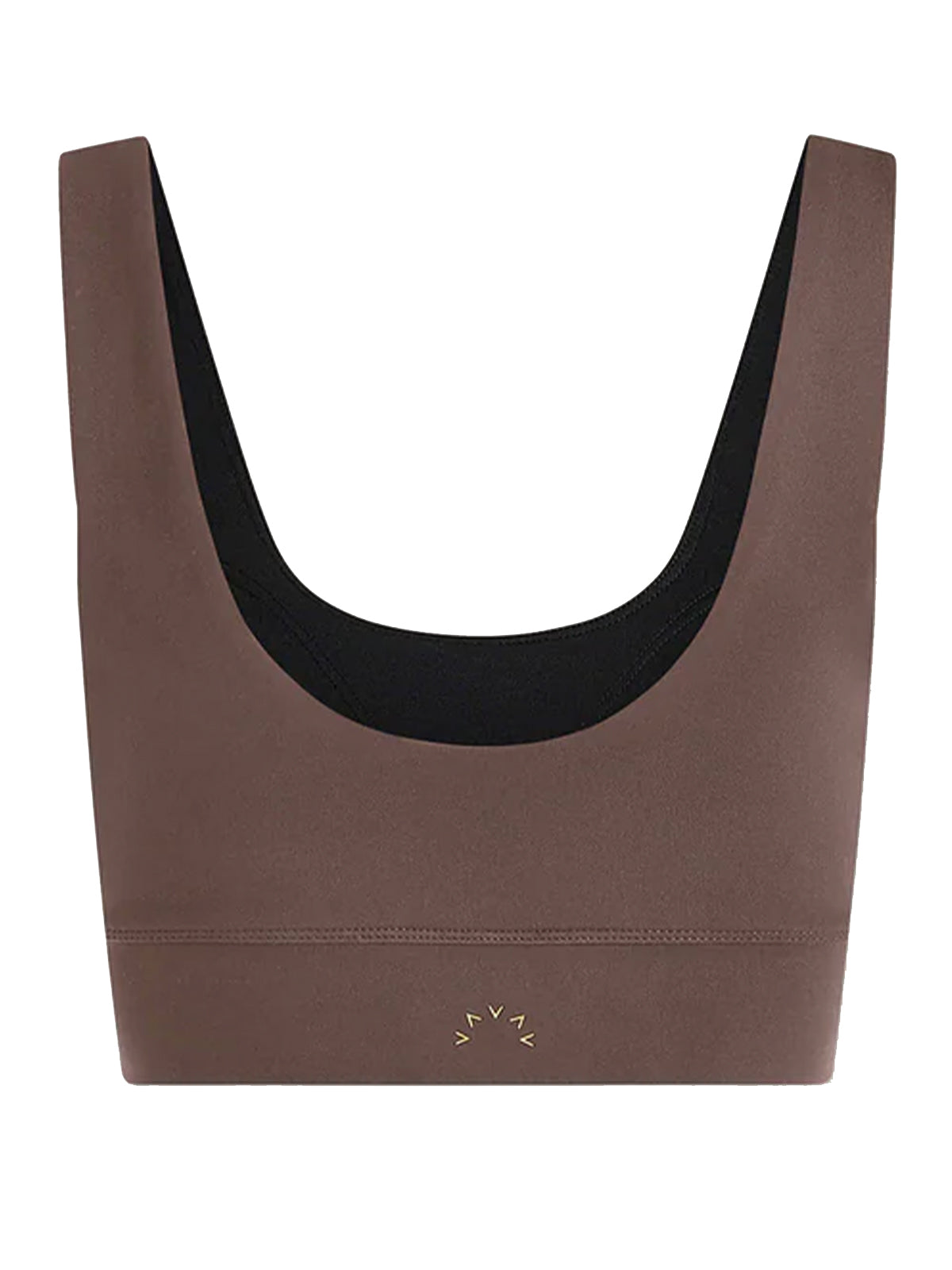 Coffee Quartz Assure Cori Sports Bra
