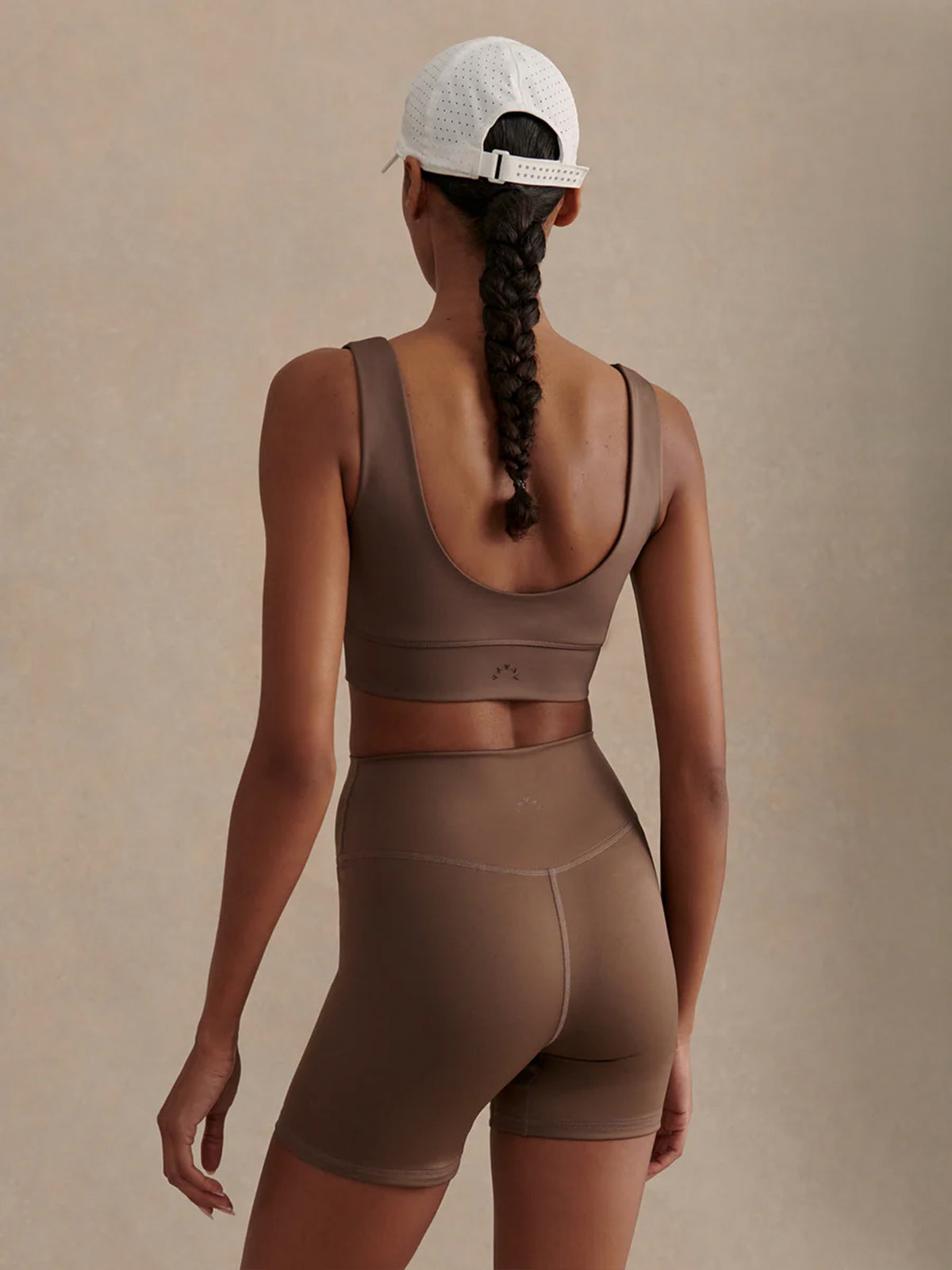 Coffee Quartz Assure High Rise Shorts 5"