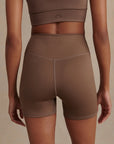 Coffee Quartz Assure High Rise Shorts 5"