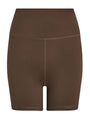 Coffee Quartz Assure High Rise Shorts 5"