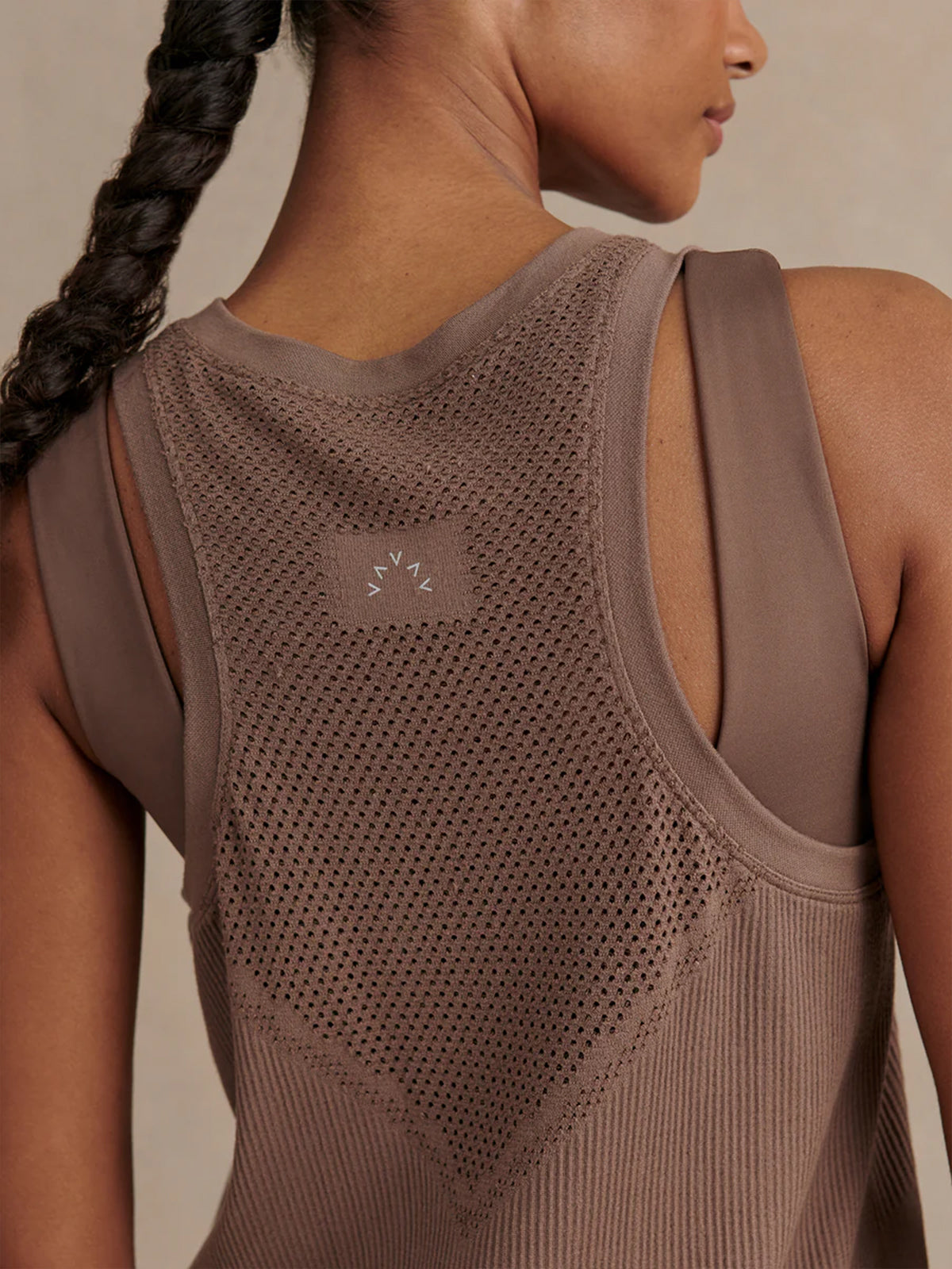 Coffee Quartz Dayna Seamless Tank Top