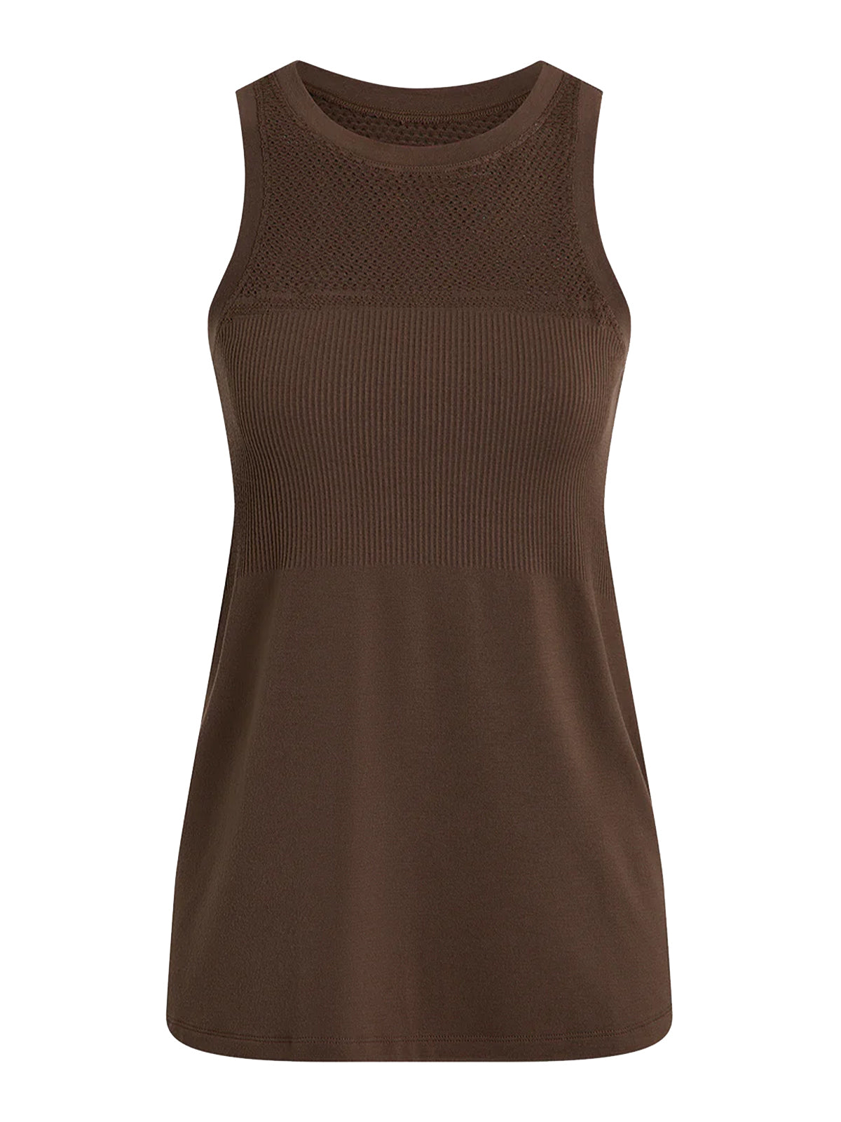 Coffee Quartz Dayna Seamless Tank Top