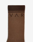 Deep Taupe Kendrick Grip Socks