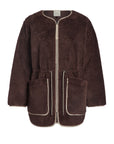 French Roast Angelina Sherpa Coat