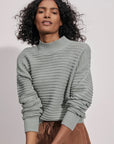 Green Milieu Franco Knitted Sweater