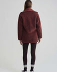 Hot Chocolate Myla Zip Through Sherpa Jacket