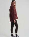 Hot Chocolate Myla Zip Through Sherpa Jacket