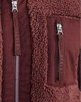 Hot Chocolate Myla Zip Through Sherpa Jacket