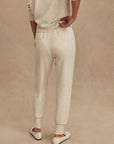 Ivory Marl Fleck The Slim Cuff Pant 25"