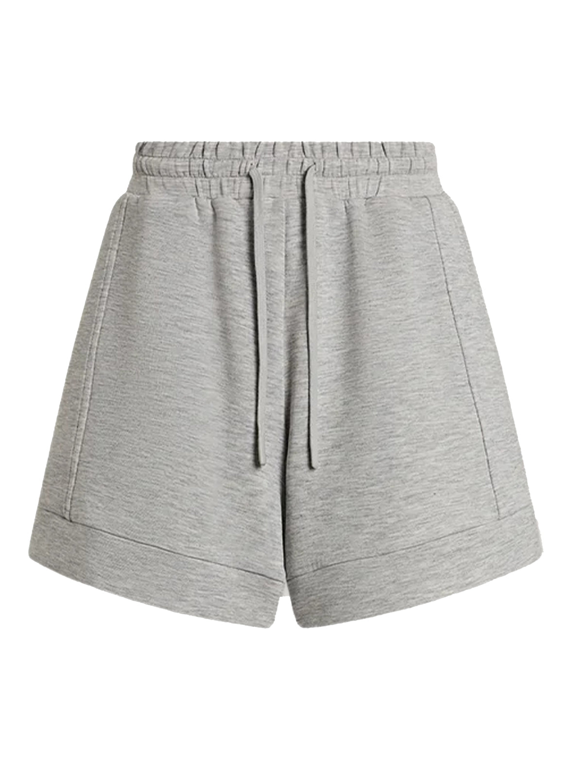Light Grey Marl Atrium High Rise Shorts 4.5"