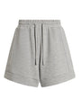 Light Grey Marl Atrium High Rise Shorts 4.5"