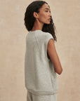 Light Grey Marl Salome Raglan Top