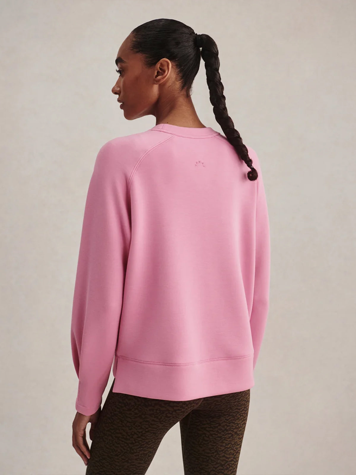 Moonlite Mauve Zosia Crew Neck Midlayer