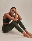 Olive Smoke Always High Rise 25" Leggings