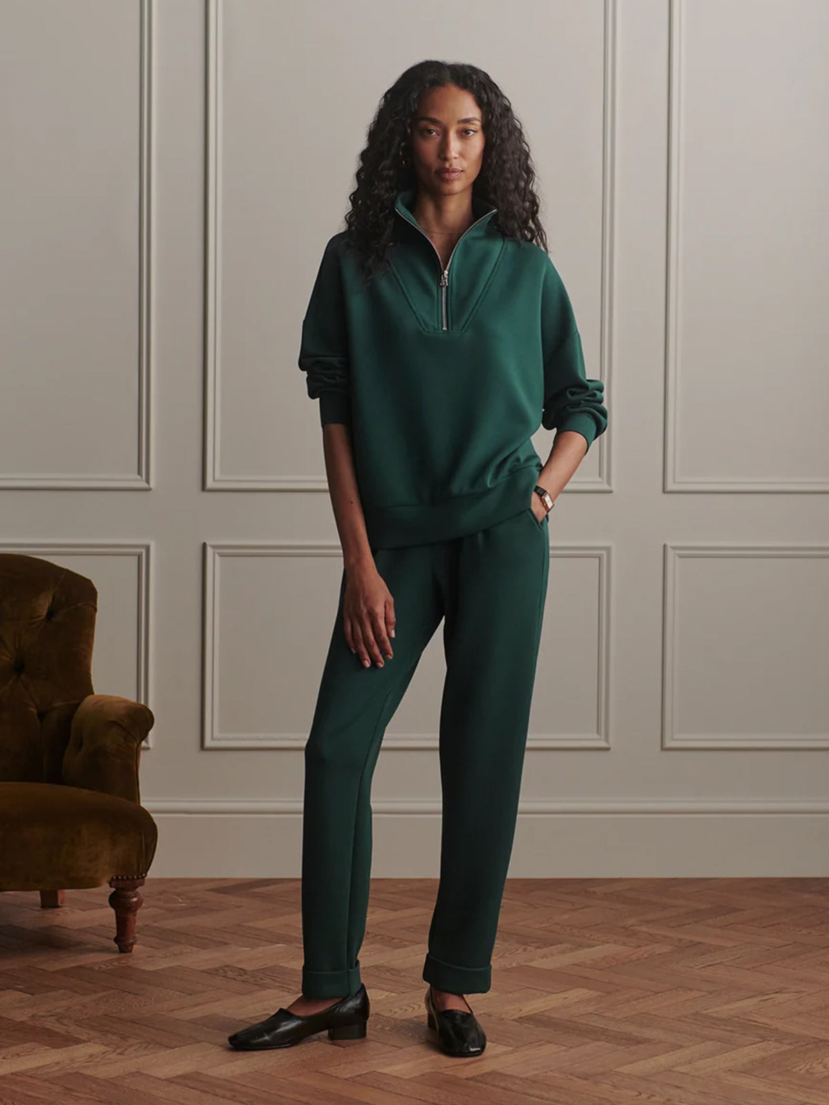 Ponderosa Pine The Rolled Cuff Pant 25"