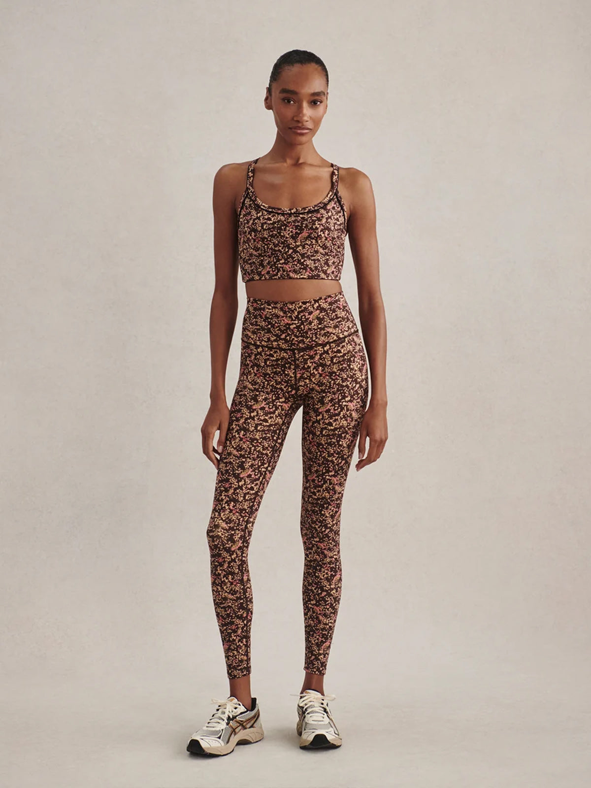 Pressed Flower Freesoft Piper Sports Bra