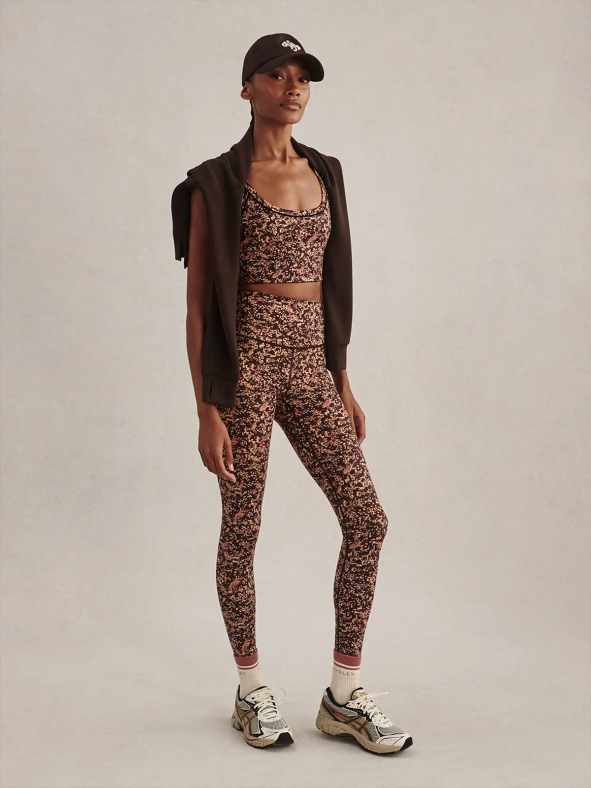 Pressed Flower Freesoft Piper Sports Bra