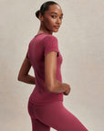 Rich Raspberry Casper Seamless Tee