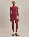 Rich Raspberry Casper Seamless Tee