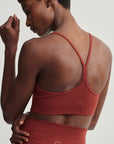 Russett Brown FreeSoft Emmie Sports Bra