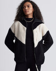 Black Corson Sherpa Jacket