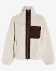 Sandshell / Coffee Bean Lowell Sherpa Jacket