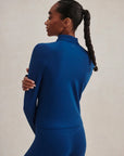 Sea Blue Always Zip Through Sweat