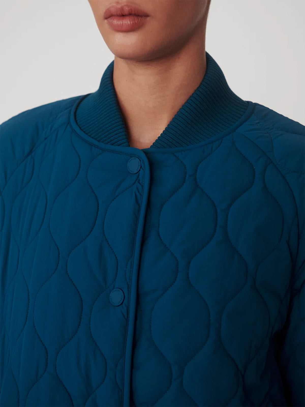 Sea Blue Luca Quilted Jacket