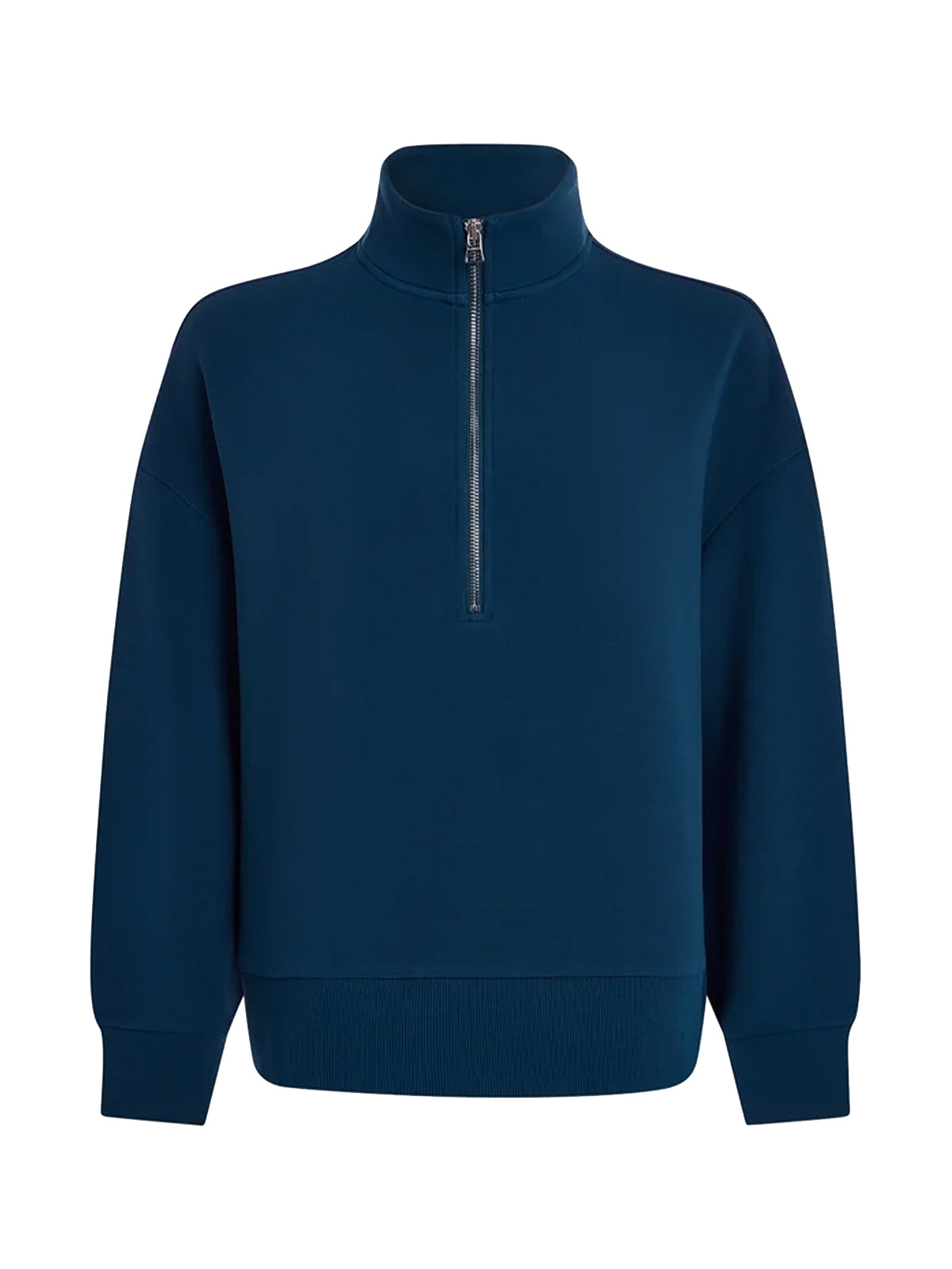Sea Blue Mavis Mock Neck Sweatshirt