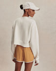 Snow White Tasmin Cropped Sweater