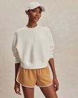 Snow White Tasmin Cropped Sweater