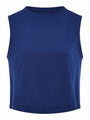 Sodalite Blue Seamless Nate Cropped Tank Top
