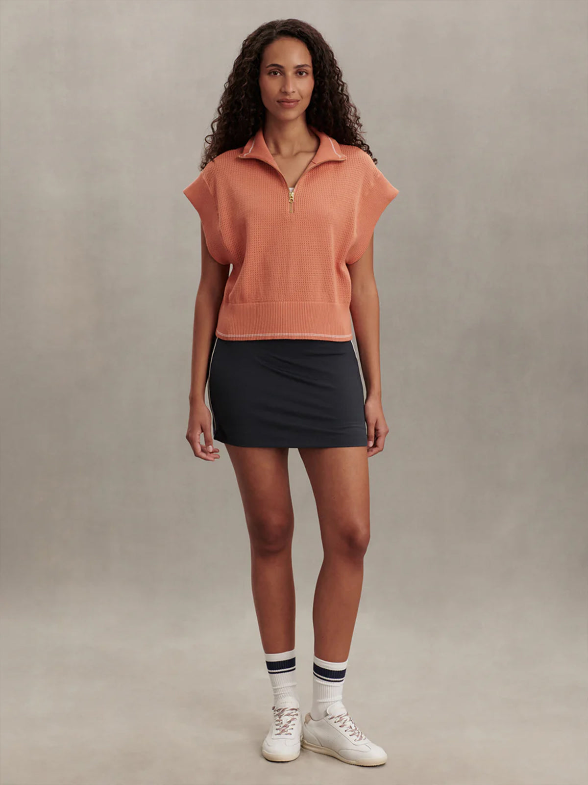 Sun Baked Fulton Cropped Knit Top