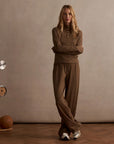 Teak Olive Marl Motion Easy Jogger 30