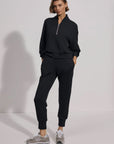 Black The Slim Cuff Pant 25