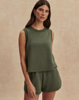 Thyme Shea Cropped Tank Top