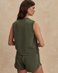 Thyme Shea Cropped Tank Top