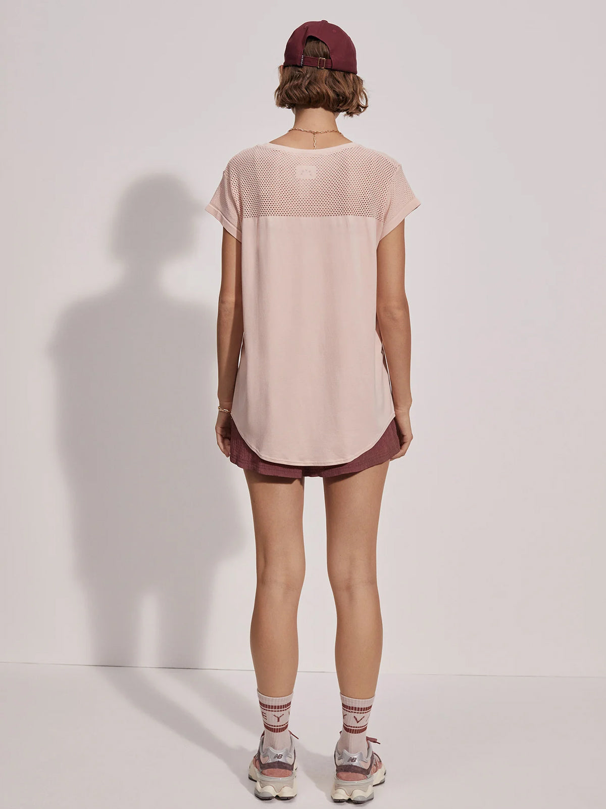 Rose Smoke Wakefield Seamless Tee