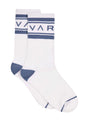 White / Ash Blue Astley Active Socks